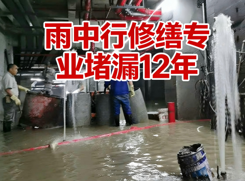 泰州地下室防水堵漏案例